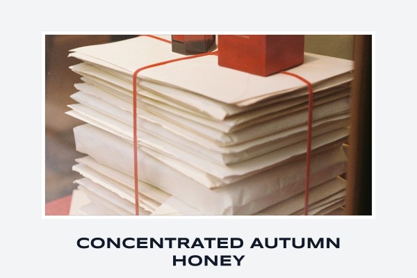 concentrated autumn honey