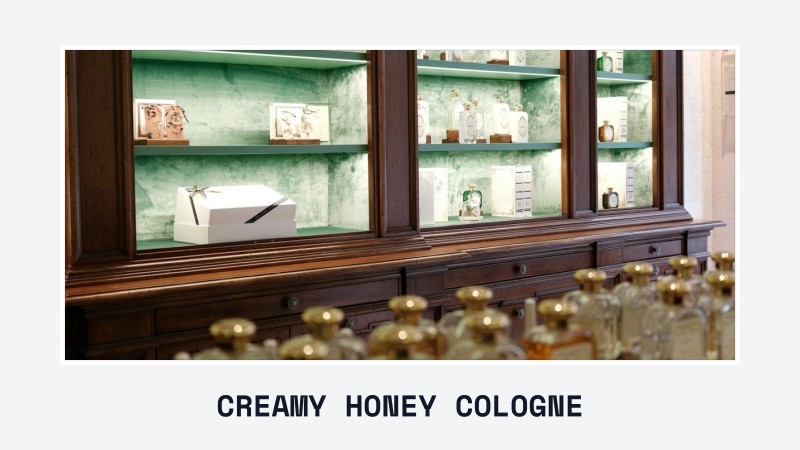 creamy honey cologne