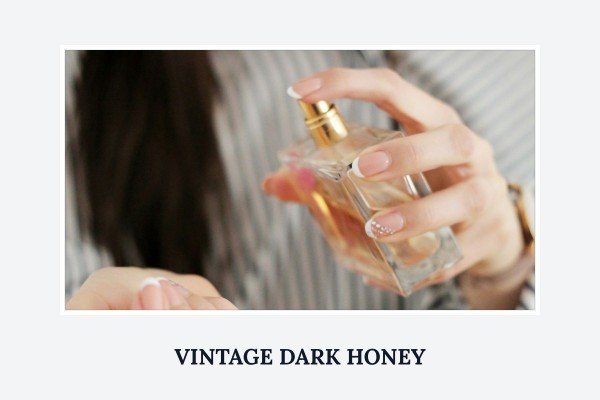 vintage dark honey